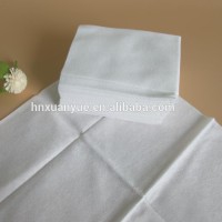 Disposable nonwoven facial towel for face cleaning